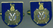 Cuff Links - KINGS OWN SCOTTISH BORDERERS